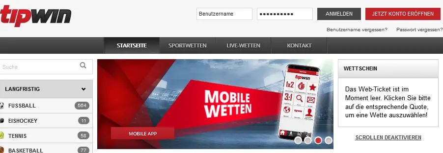 Tipwin Casino – Angebot, Funktionen und Überblick image 2